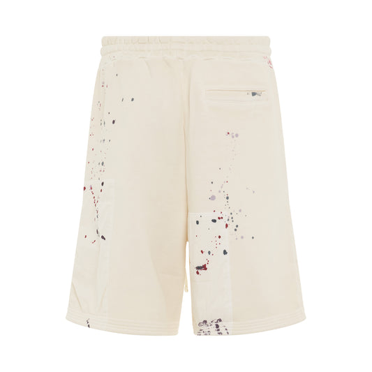 Studio Paint Shorts in Bone