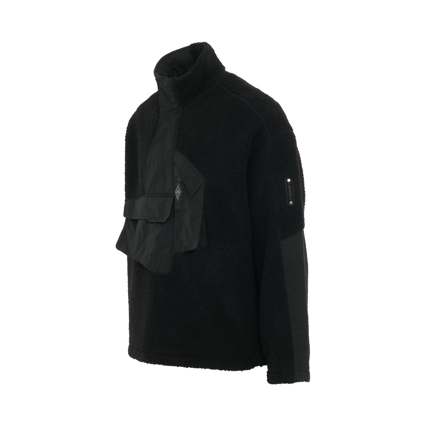 Bonded Axis Fleece in Black