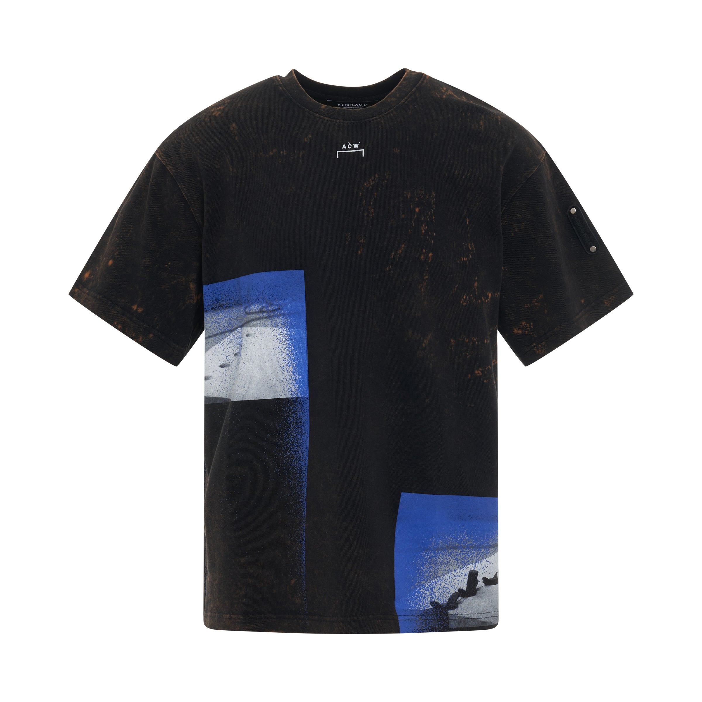 Bouchards Photographic Print T-Shirt in Black