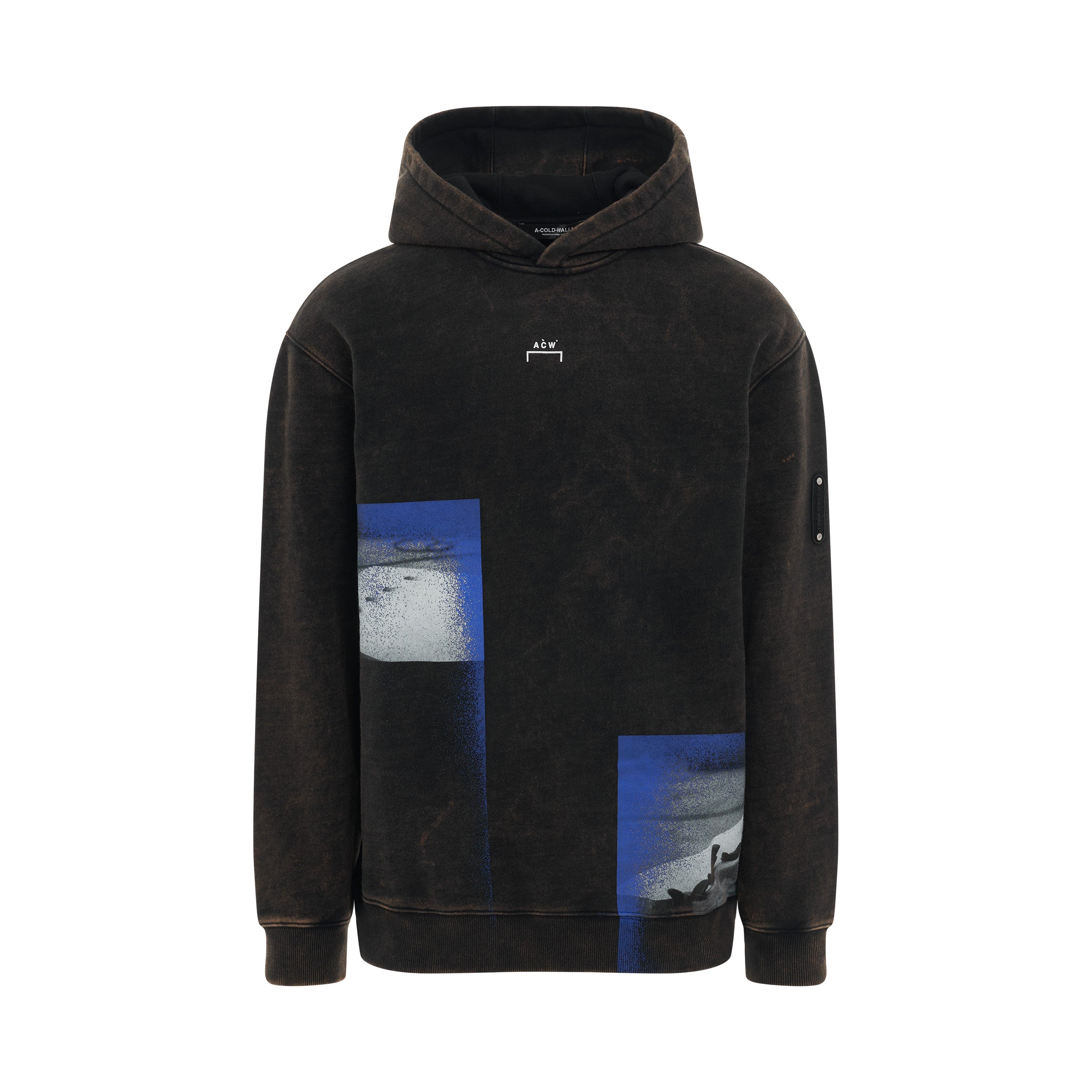 Bouchards Photographic Print Hoodie in Black