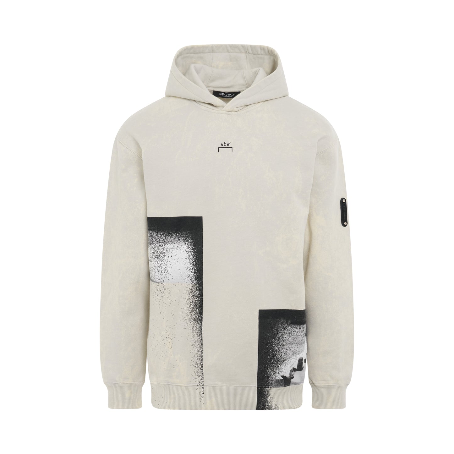 Bouchards Photographic Print Hoodie in Bone