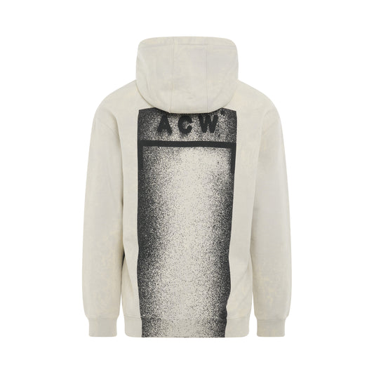 Bouchards Photographic Print Hoodie in Bone