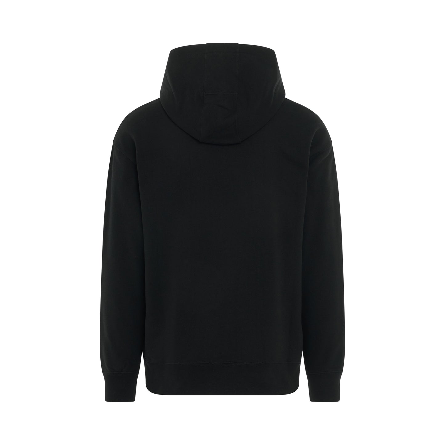 Essential Small Logo Hoodie in Black