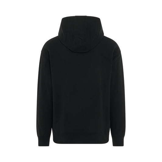 Essential Small Logo Hoodie in Black