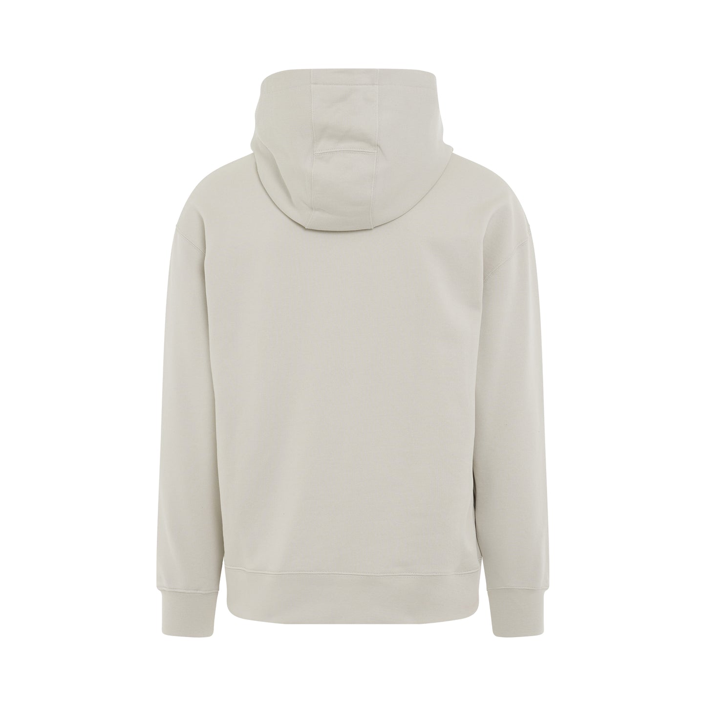 Essential Small Logo Hoodie in Bone