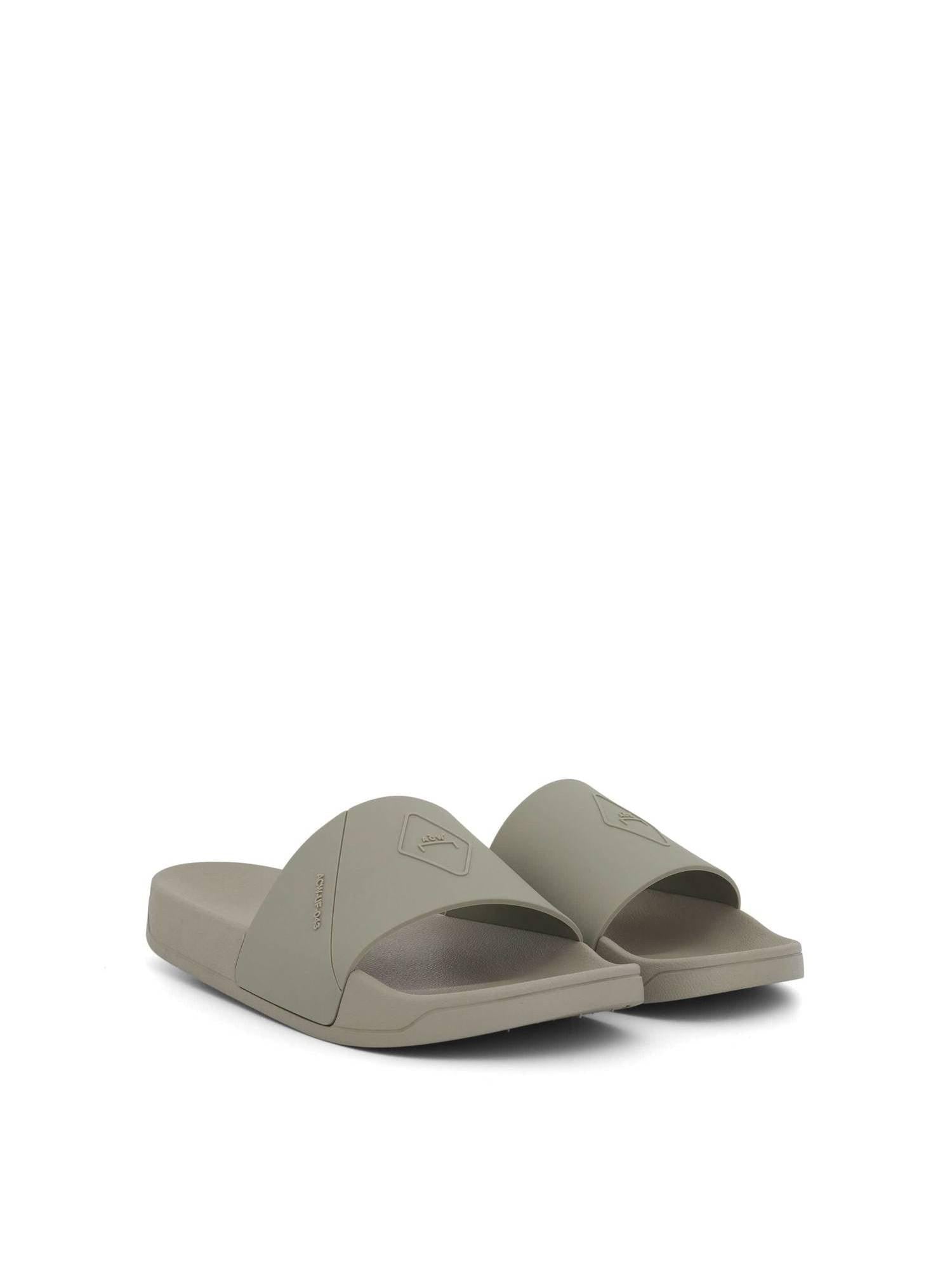 Rhombus Slide in Bone Front View | A-COLD-WALL