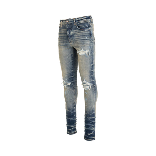 Bandana Jacquard MX1 Jeans in Vintage Indigo