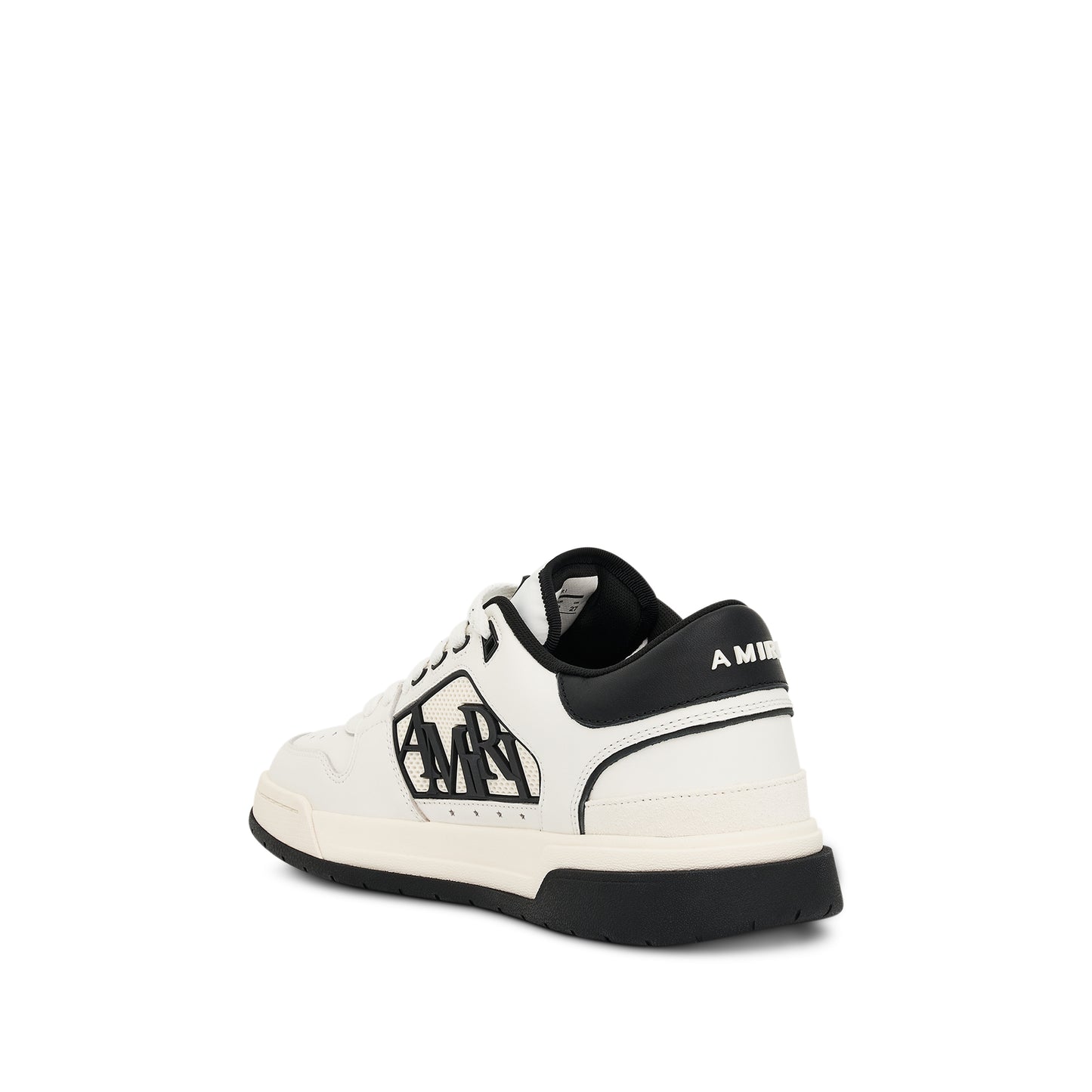 Classic Low Top Sneaker in White/Black