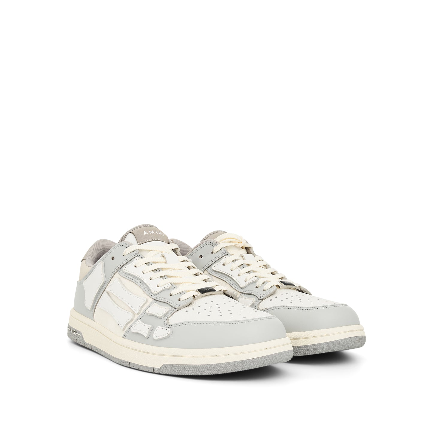 Skeleton Low Top Sneaker in Grey