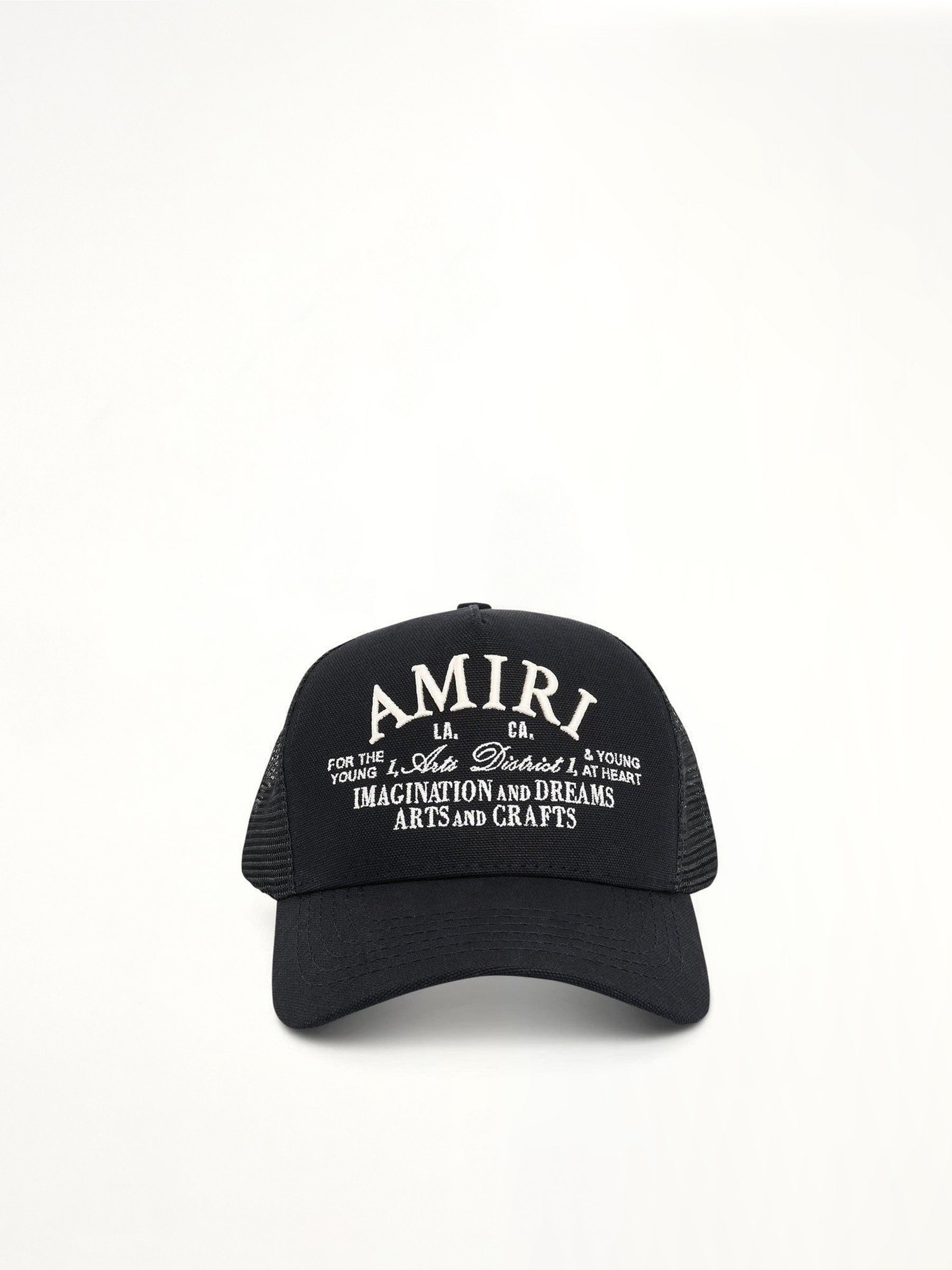 Art District Trucker Hat in Black
