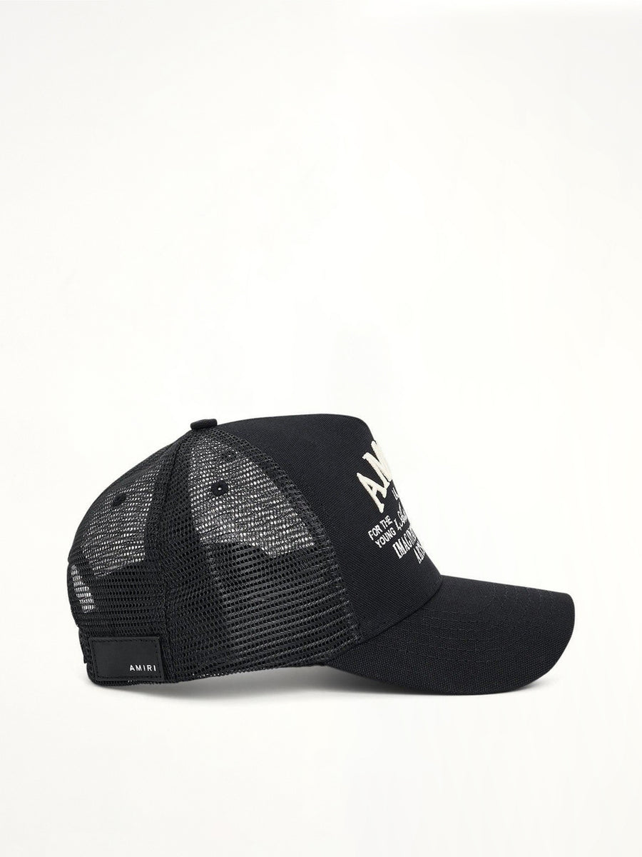 Art District Trucker Hat in Black