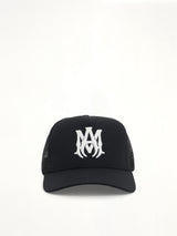 MA Logo Trucker Hat in Black