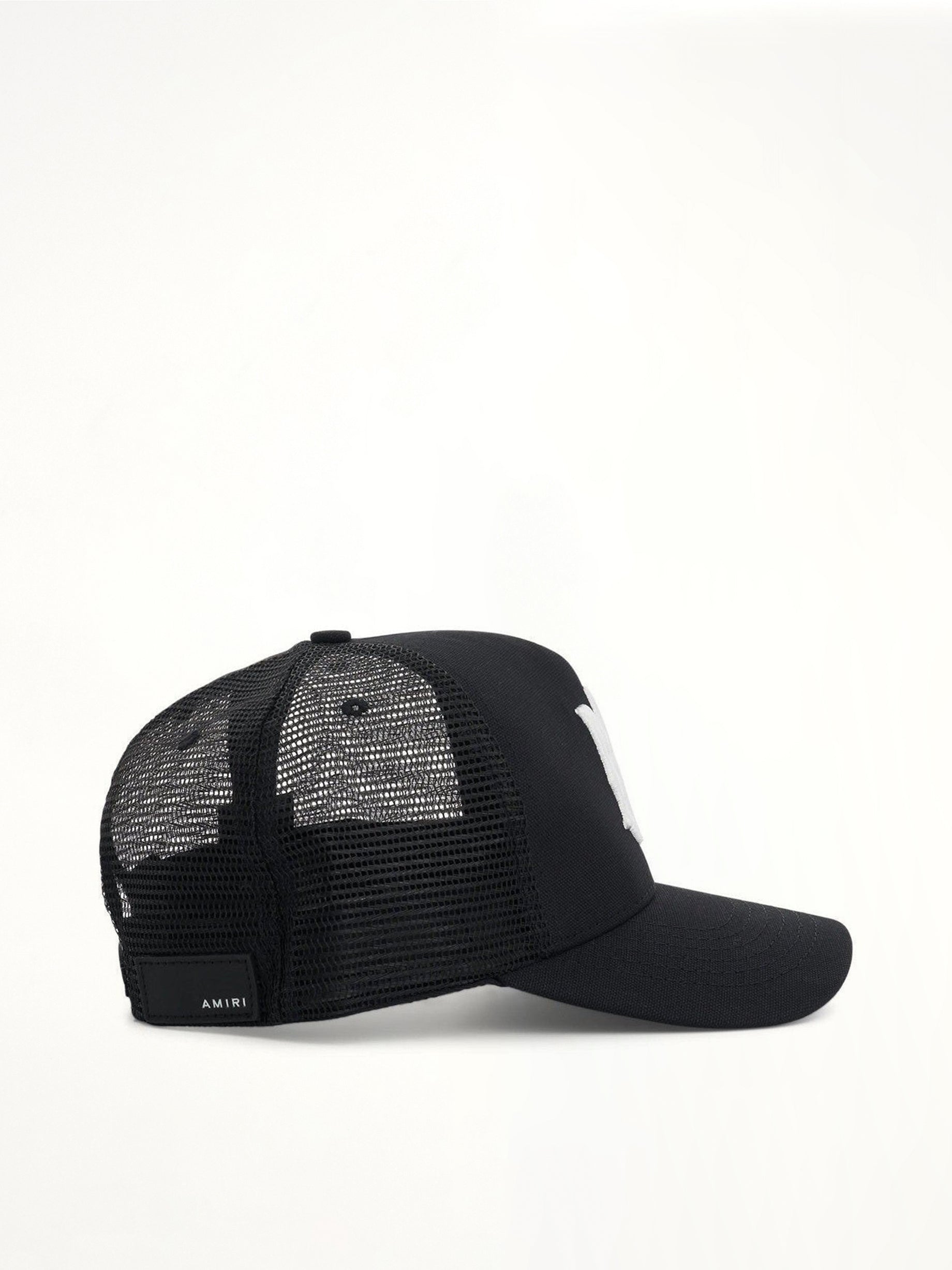 MA Logo Trucker Hat in Black