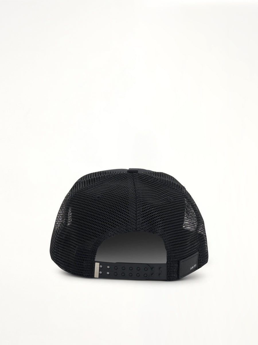 MA Logo Trucker Hat in Black
