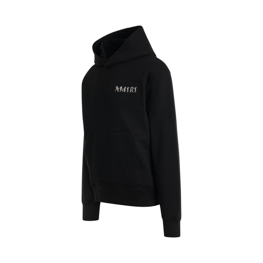 MA Baroque Logo Hoodie in Black