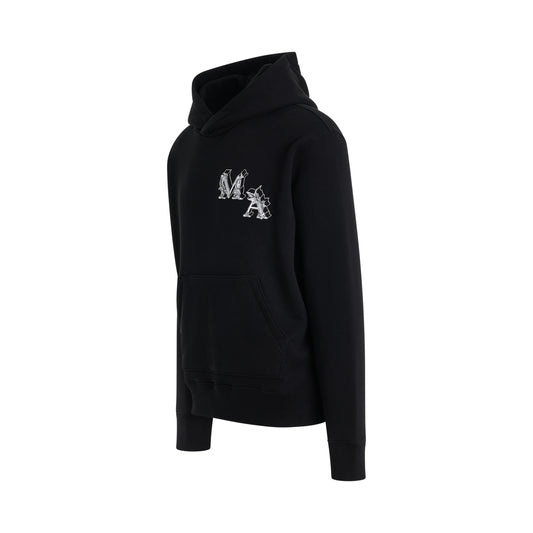 Amiri Angel Hoodie in Black