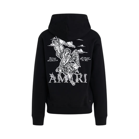 Amiri Angel Hoodie in Black