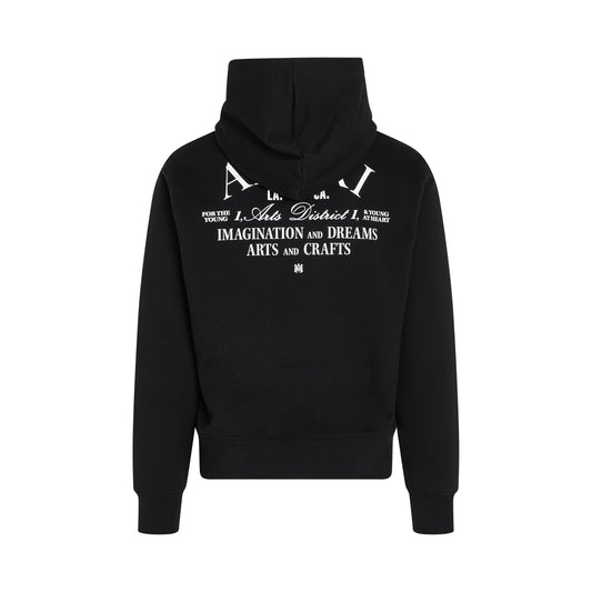 Amiri Arts District Hoodie in Black