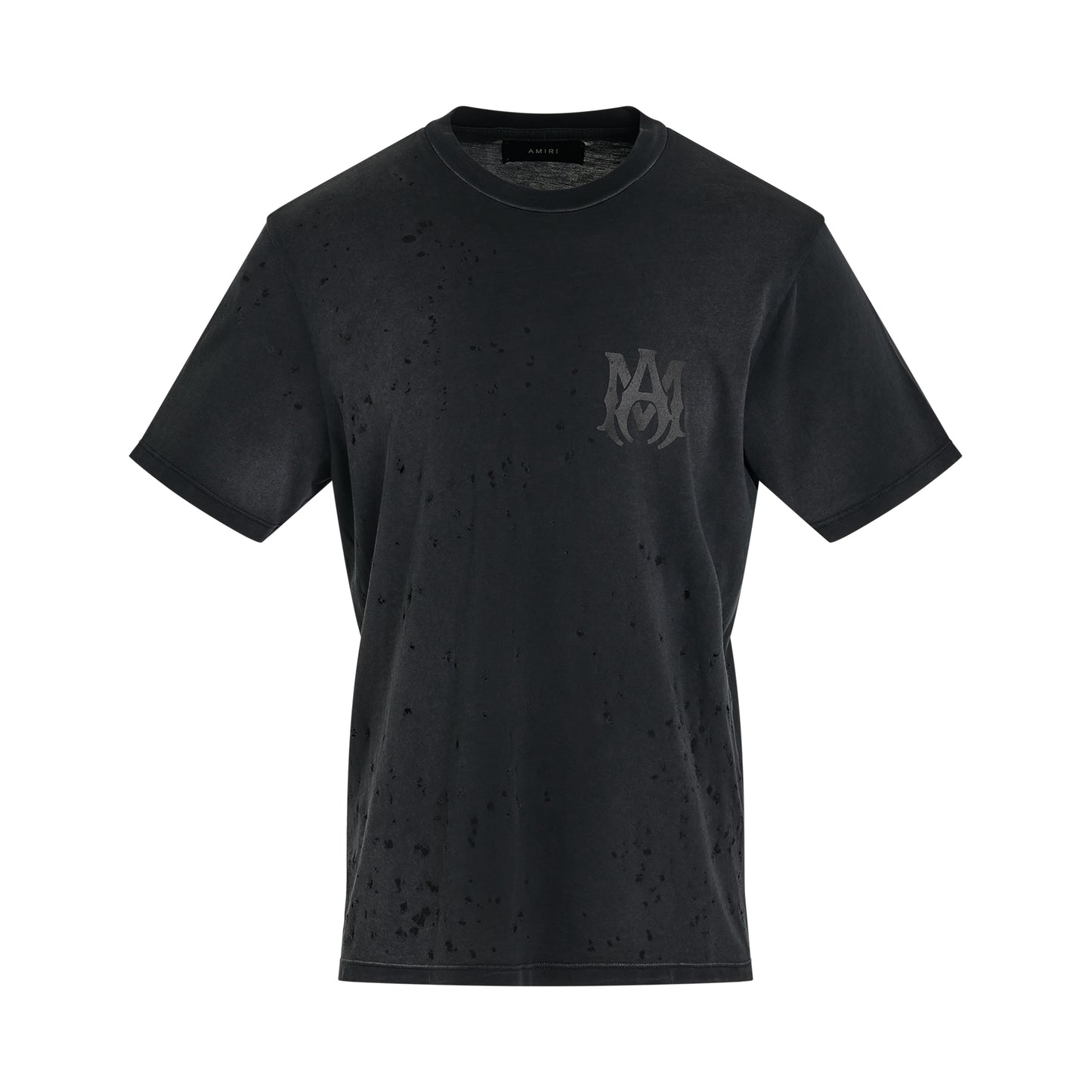 MA Logo Shotgun T-Shirt in Faded Black