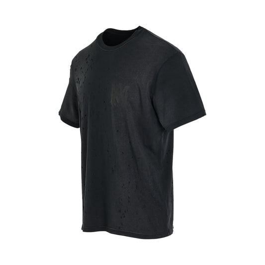 MA Logo Shotgun T-Shirt in Faded Black