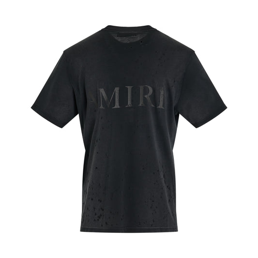 MA Logo Shotgun T-Shirt in Faded Black