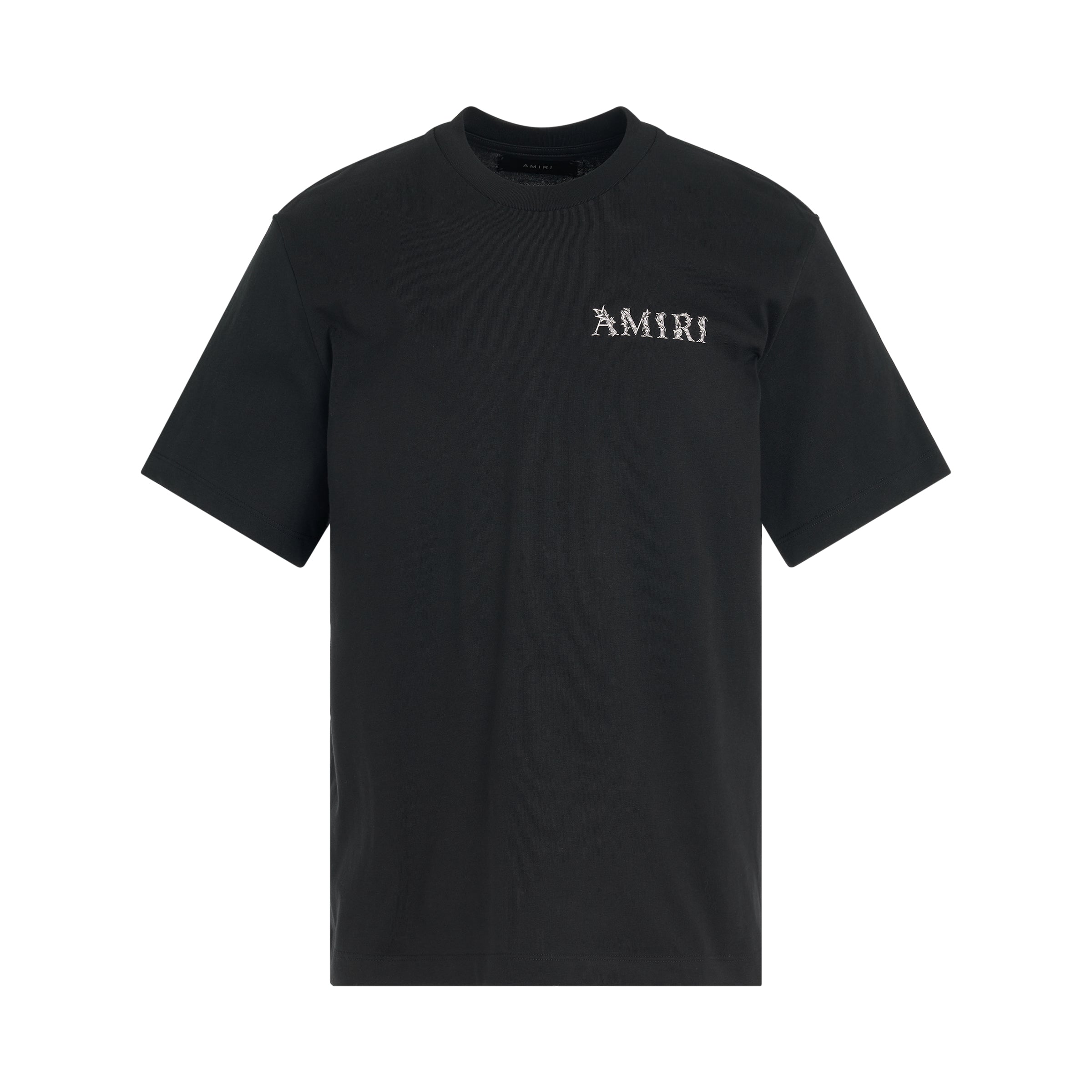 MA Baroque Logo T-Shirt in Black