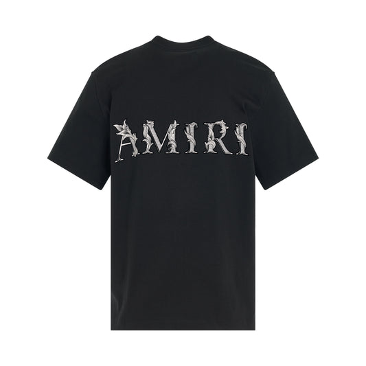 MA Baroque Logo T-Shirt in Black