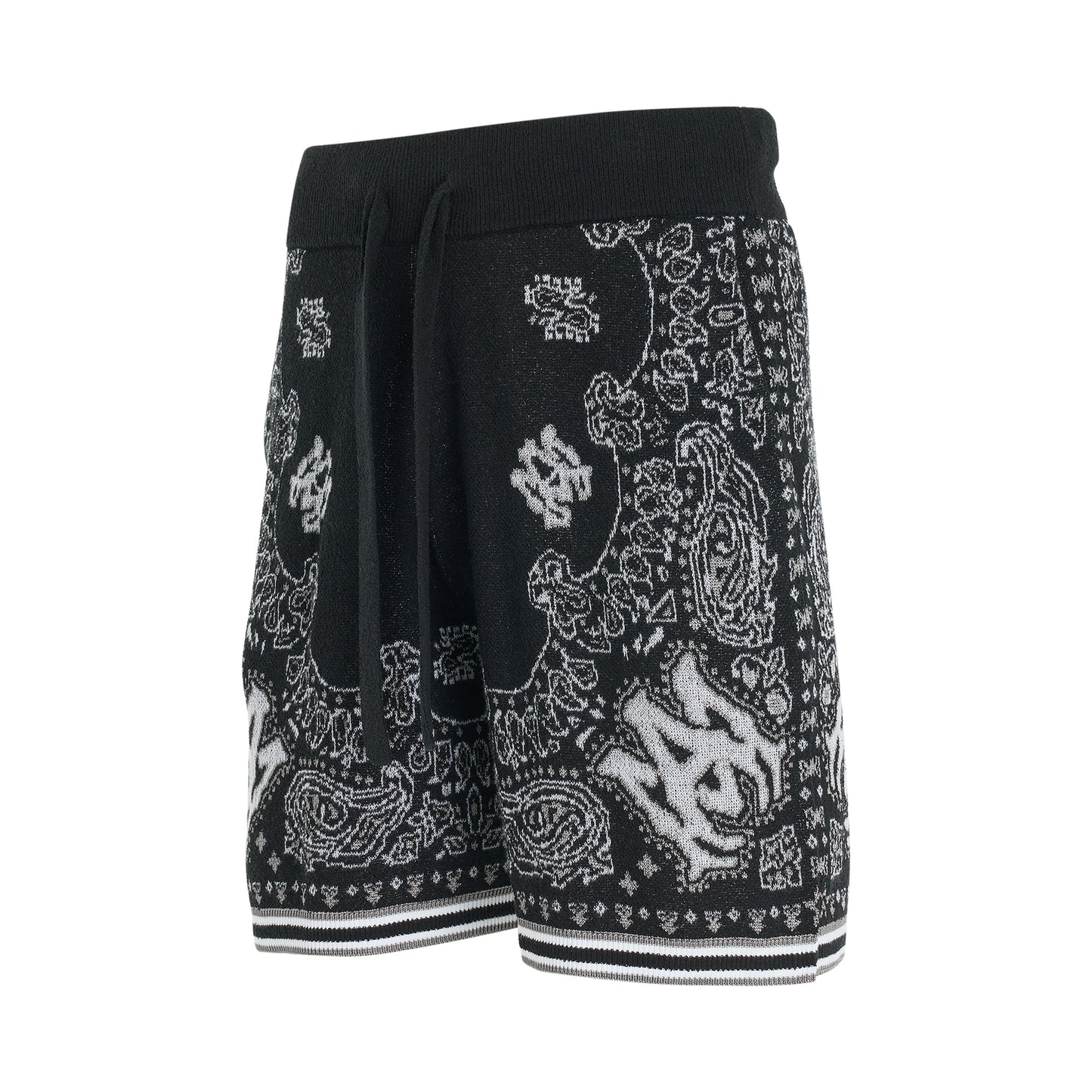 Bandana Shorts in Black