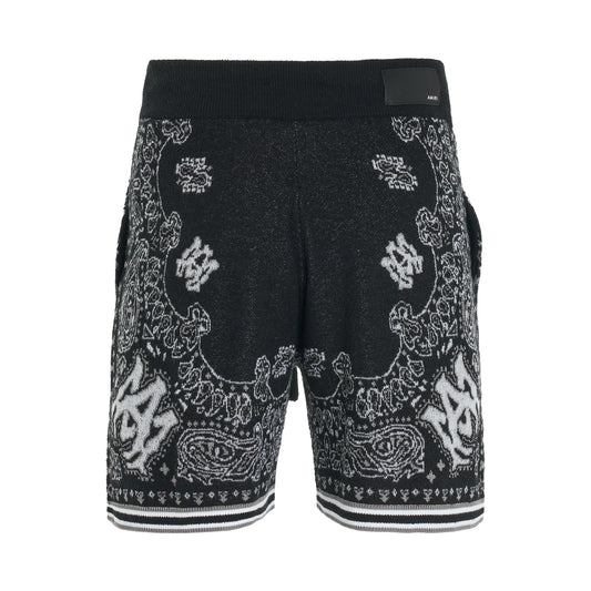 Bandana Shorts in Black