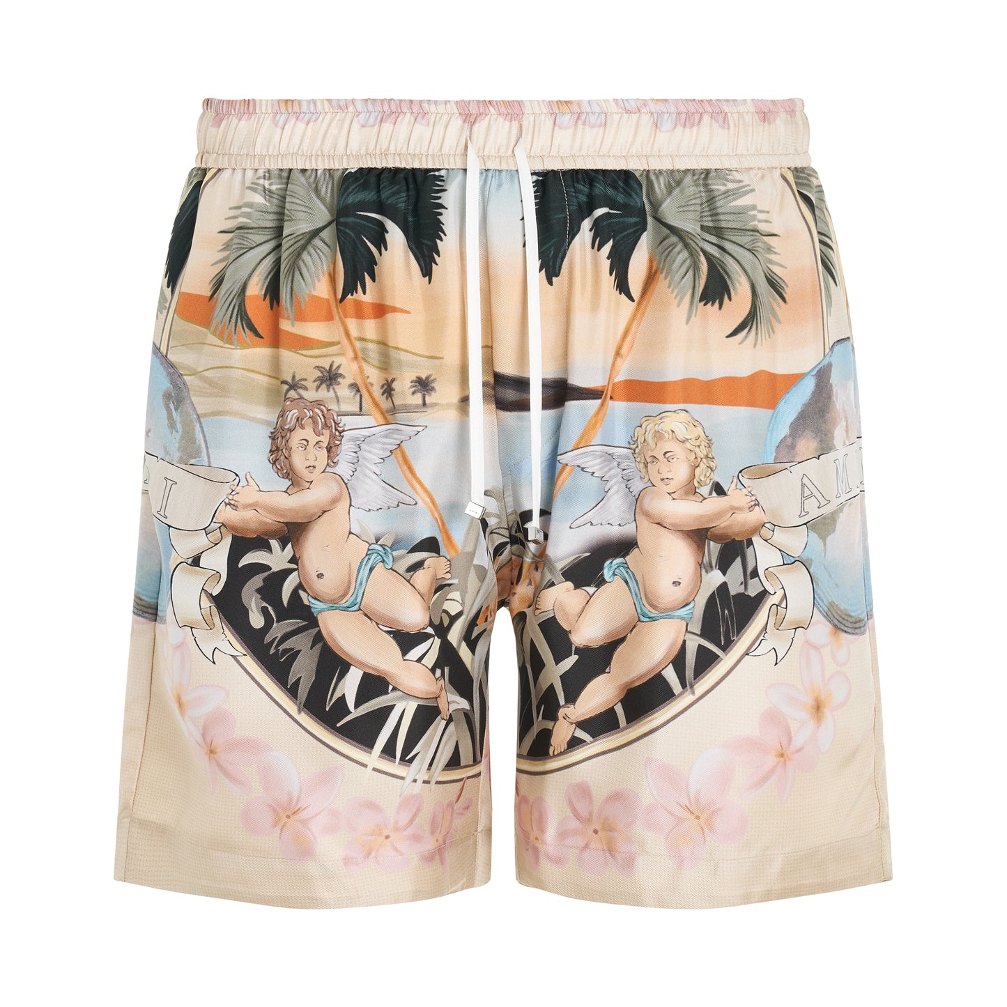 Cherub Silk Shorts in Multicolour