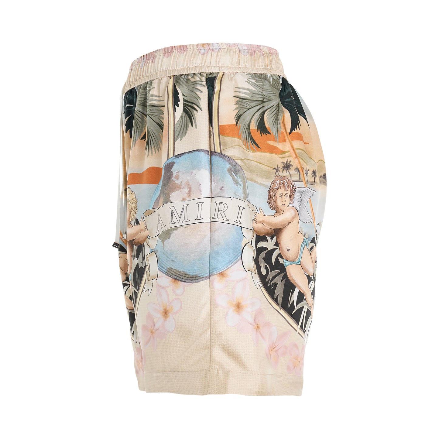 Cherub Silk Shorts in Multicolour
