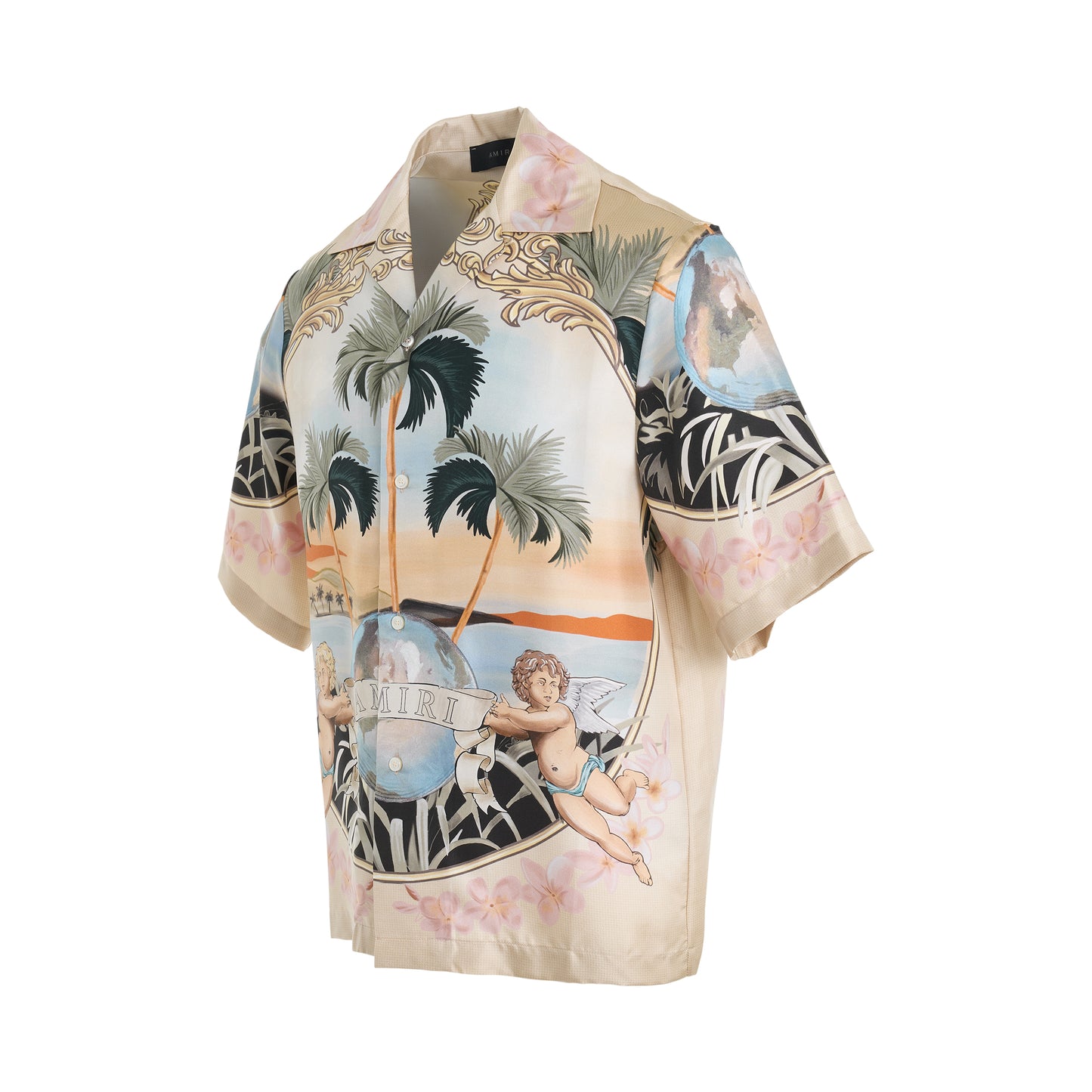 Cherub Silk Shirt in Multicolour