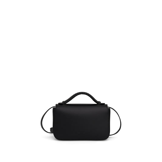 B-Buzz Calfskin Mini Shoulder Bag in Black