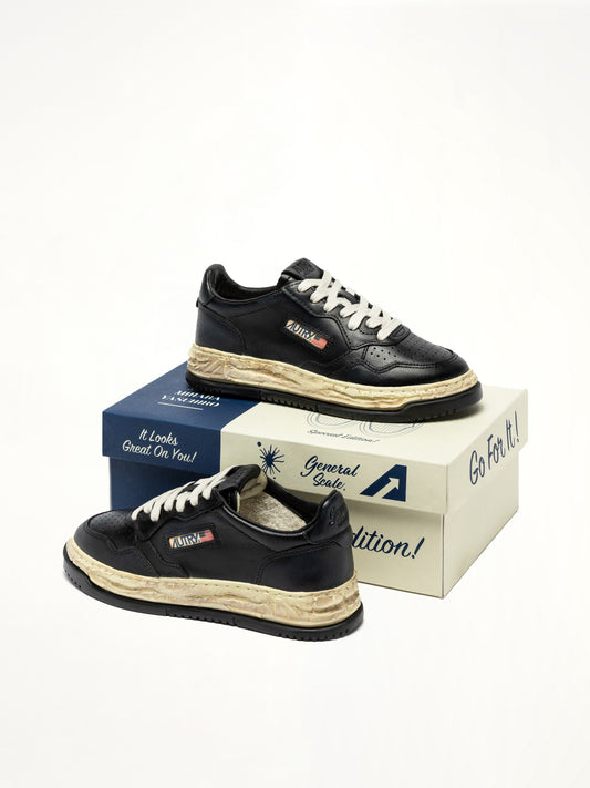 MMY Super Vintage Low Sneaker in Black
