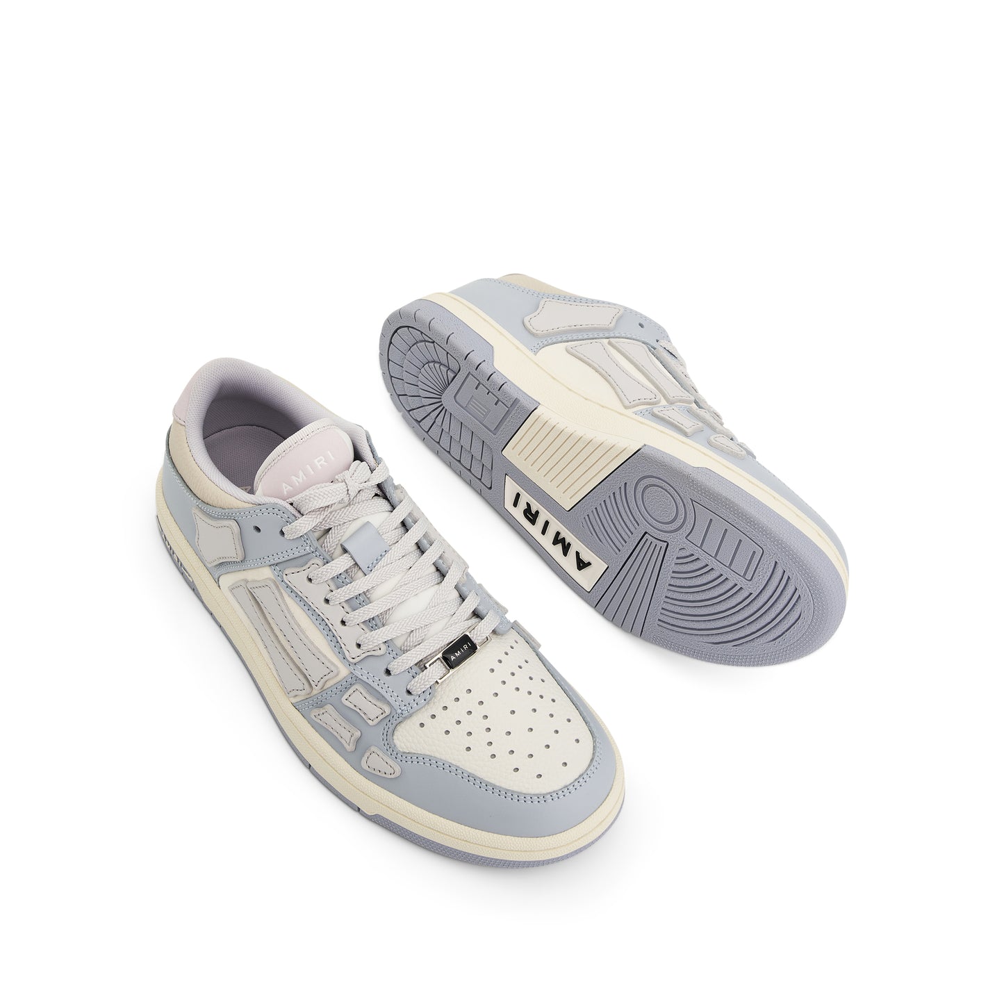 Skeleton Sneaker in Grey/Blue