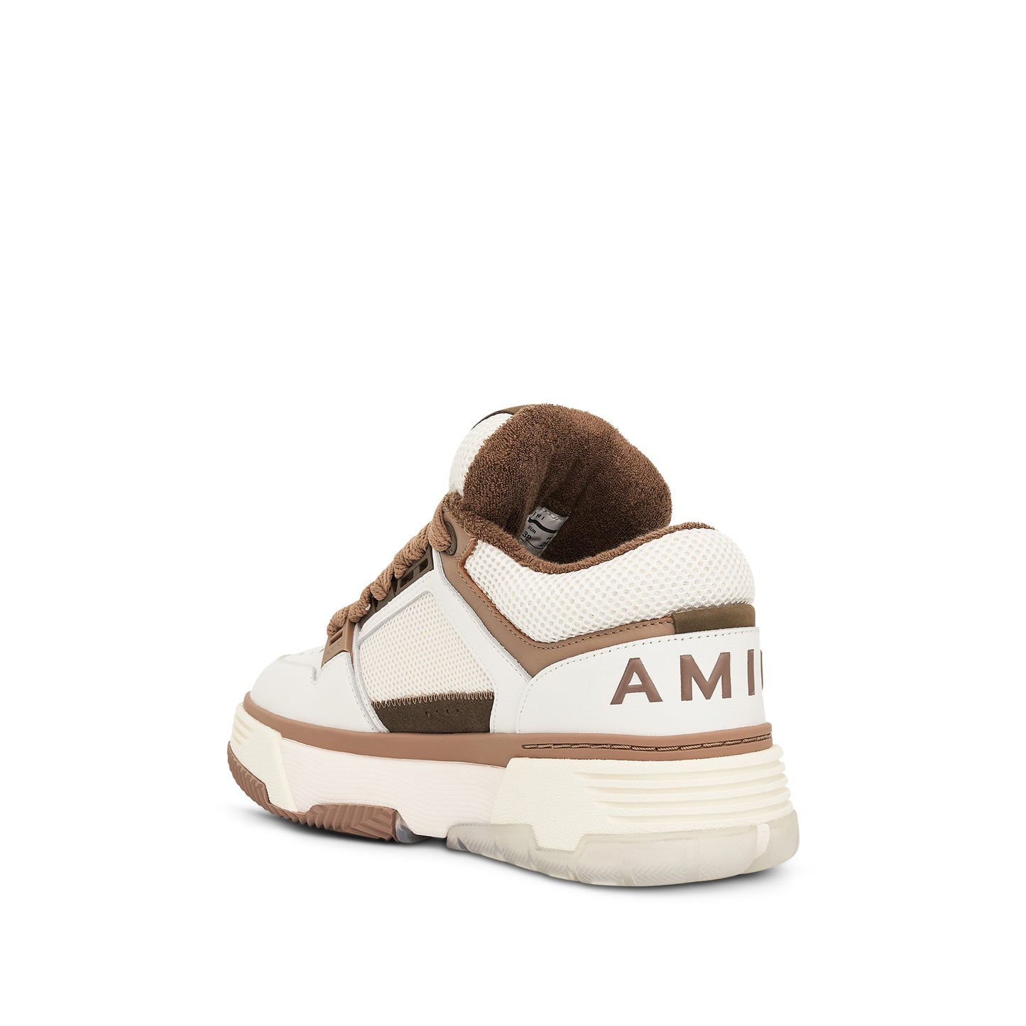 MA 1 Sneakers in White/Brown