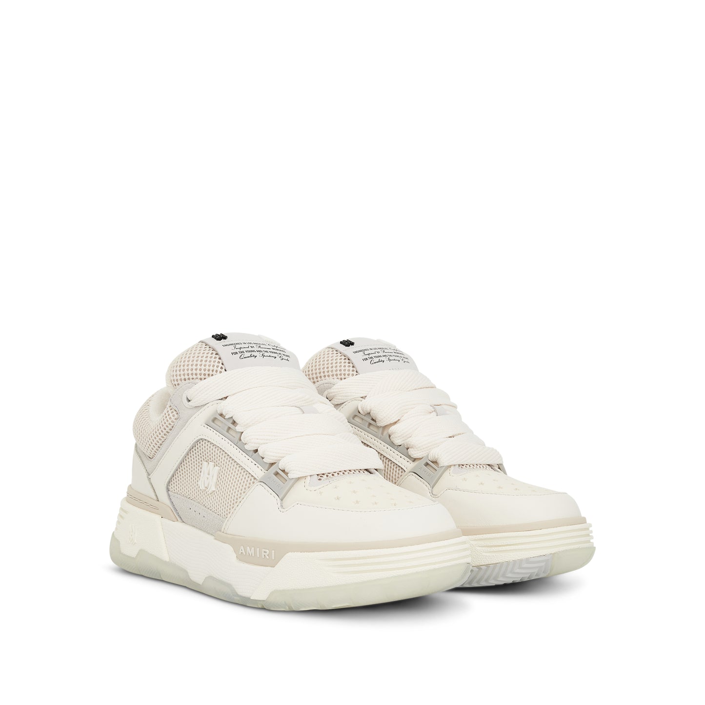 MA-1 Sneaker in Alabaster/White