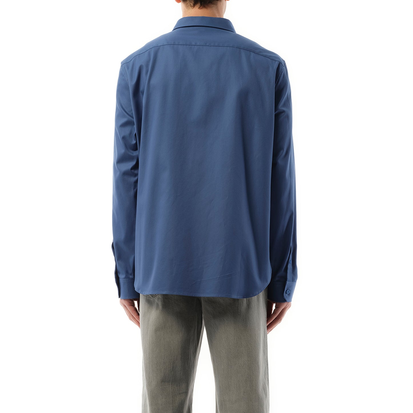 Anagram Pocket Shirt in Old Blue