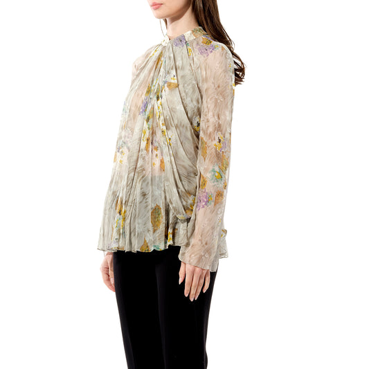 Aquarelle Top in Multicolor