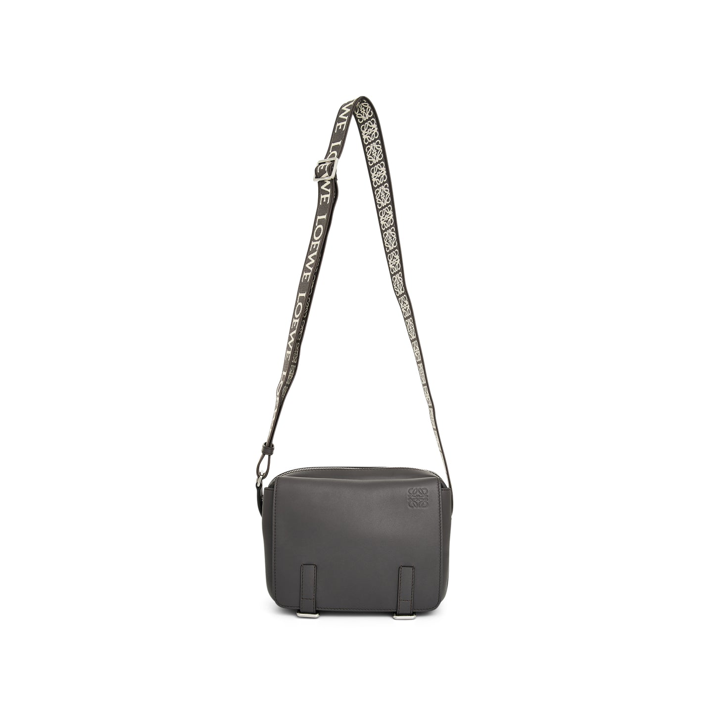 LOEWE Military Messenger XS Bag in Dark Grey MARAIS ko