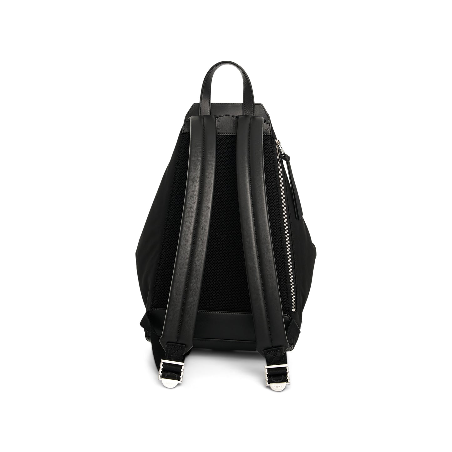 Convertible Puffer Backpack in Black