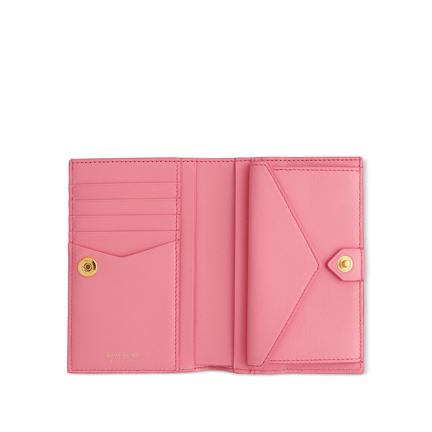 G Cut Bifold Wallet in 4G Coated Canvas in Bright Pink