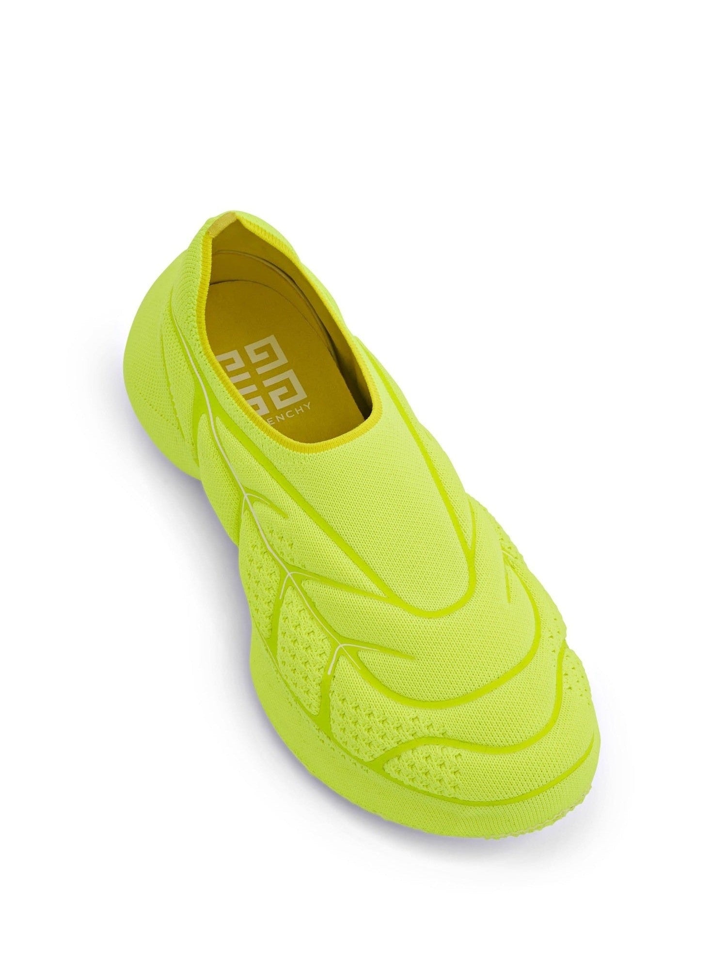 TK 360 Plus Sneaker in Fluo Yellow/White Top View | GIVENCHY