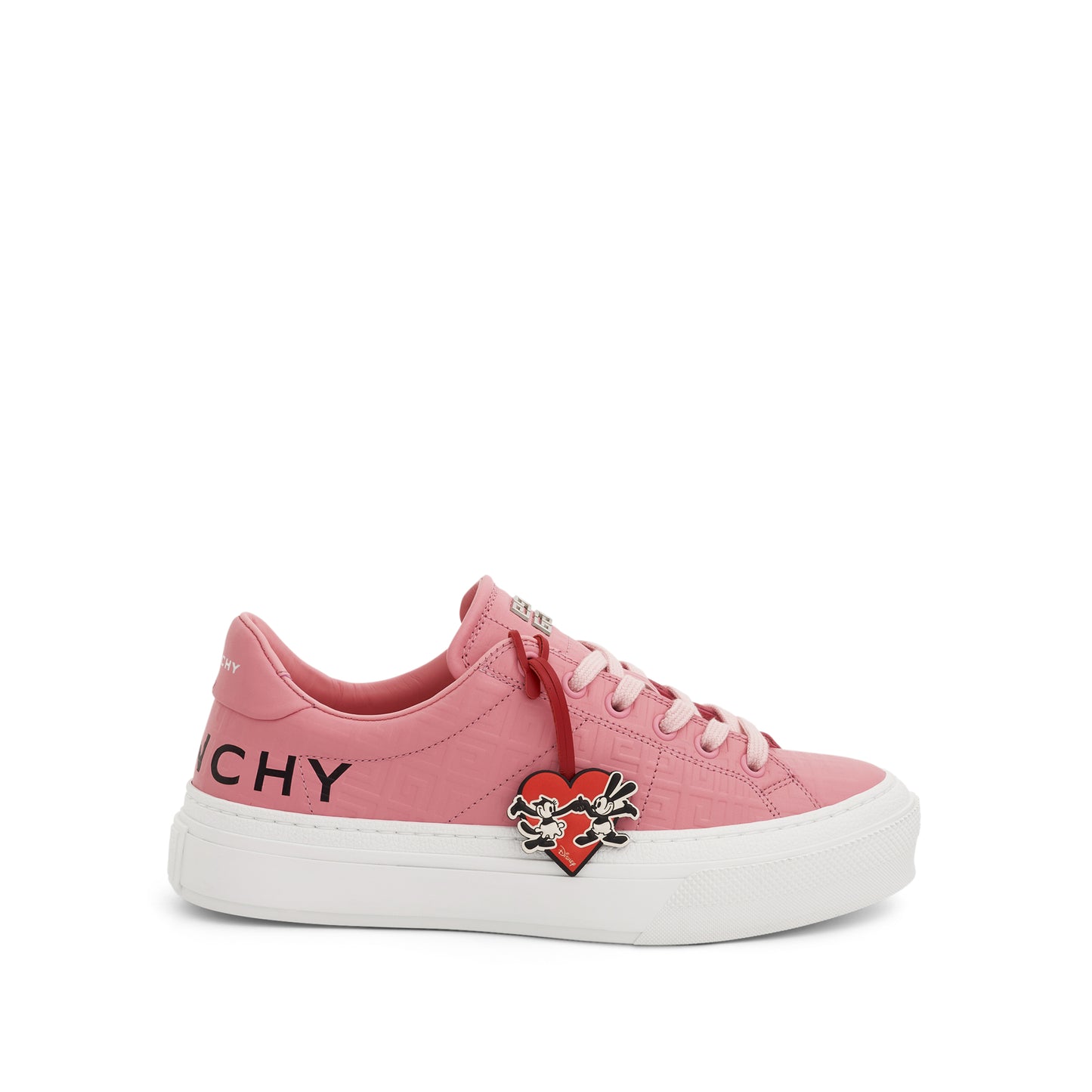 Disney Oswald Tag City Sport Sneaker in Bright Pink