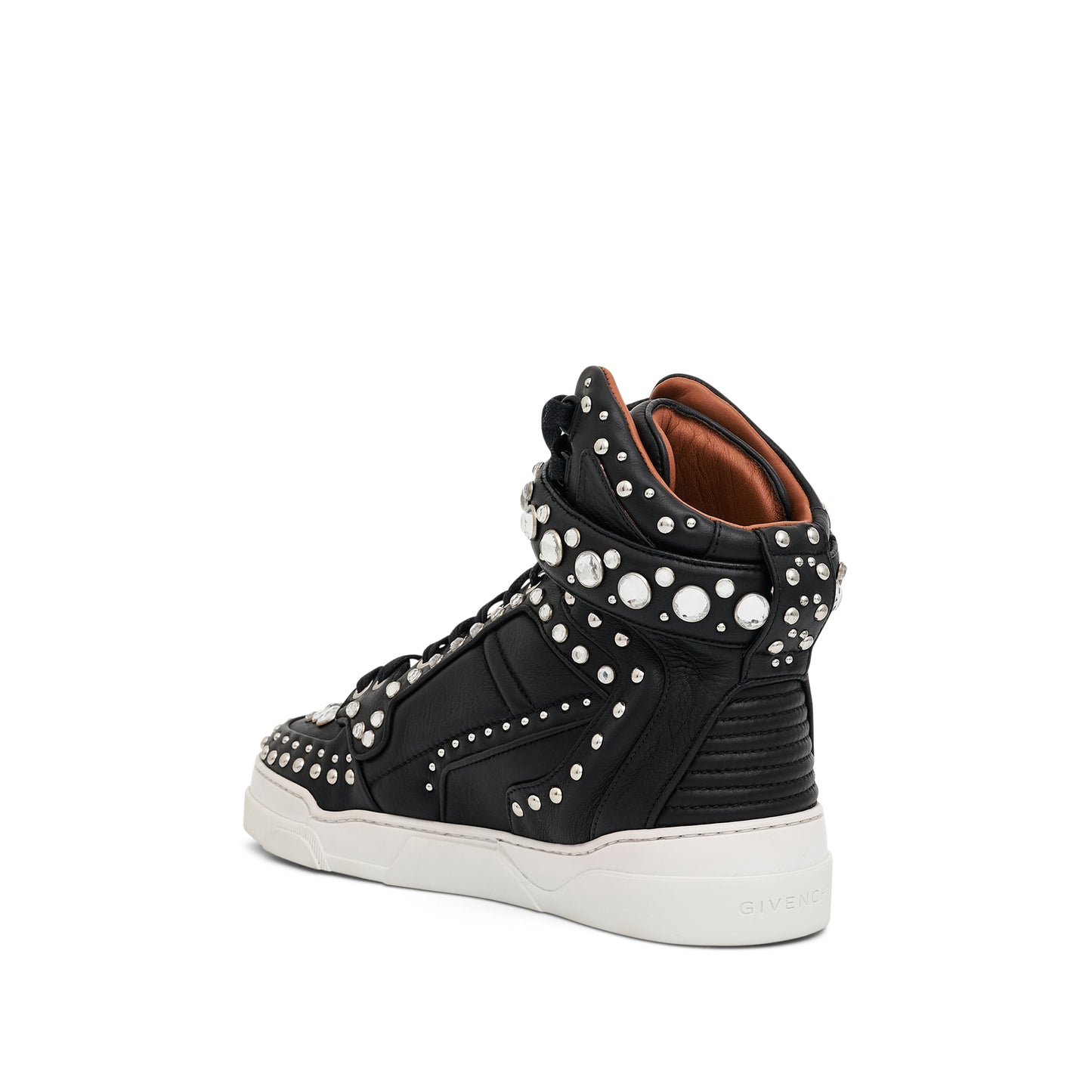 Tyson Studs Sneaker in Black