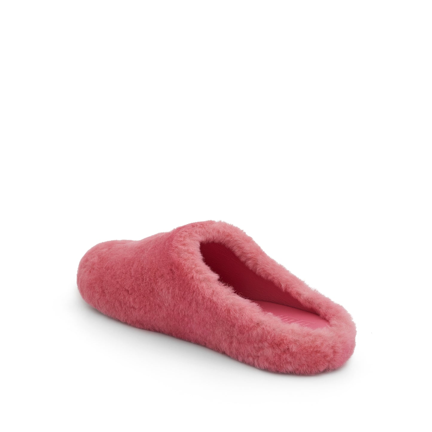 4G Shearling Slip On in Bright Pink