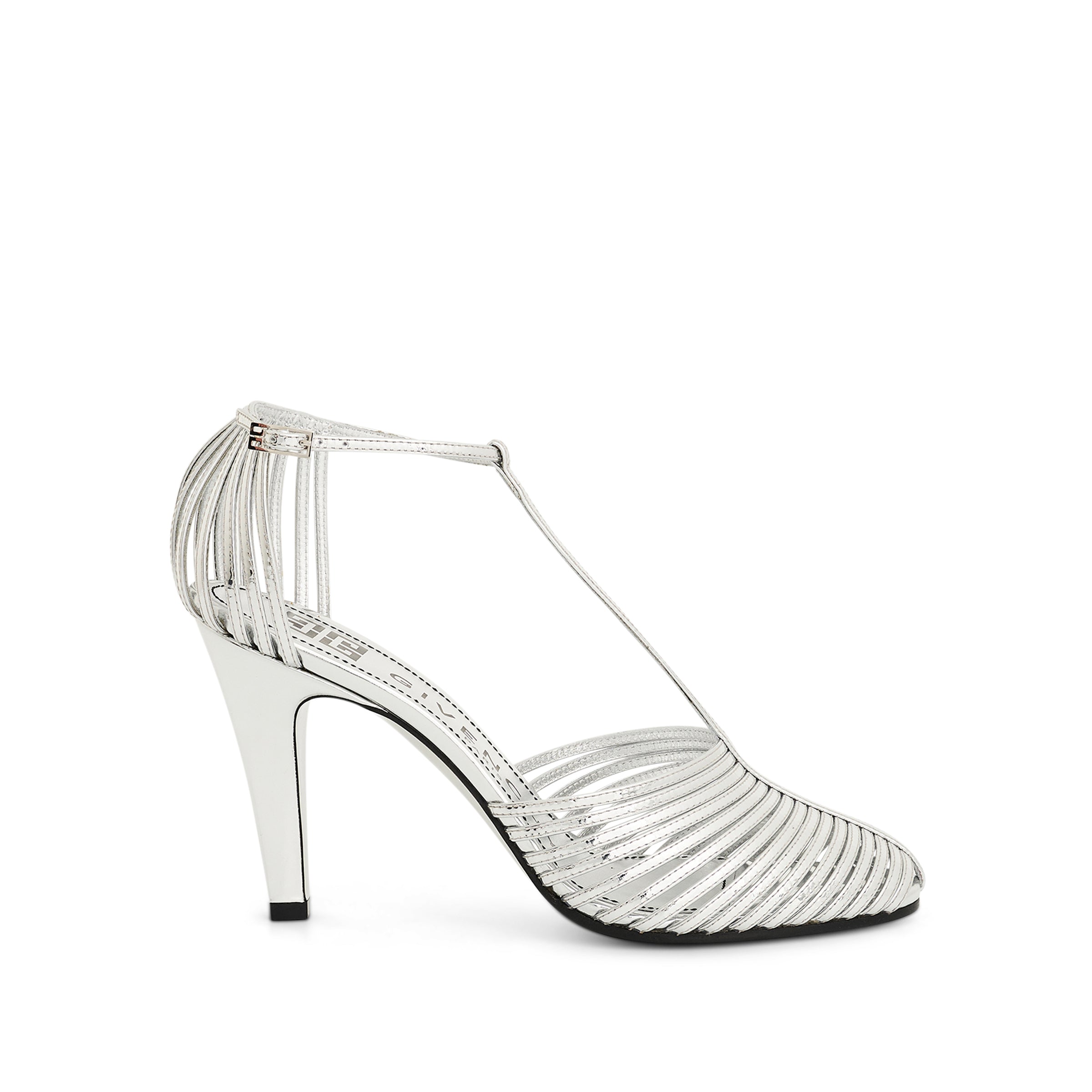 Look Book Sandal in Silver