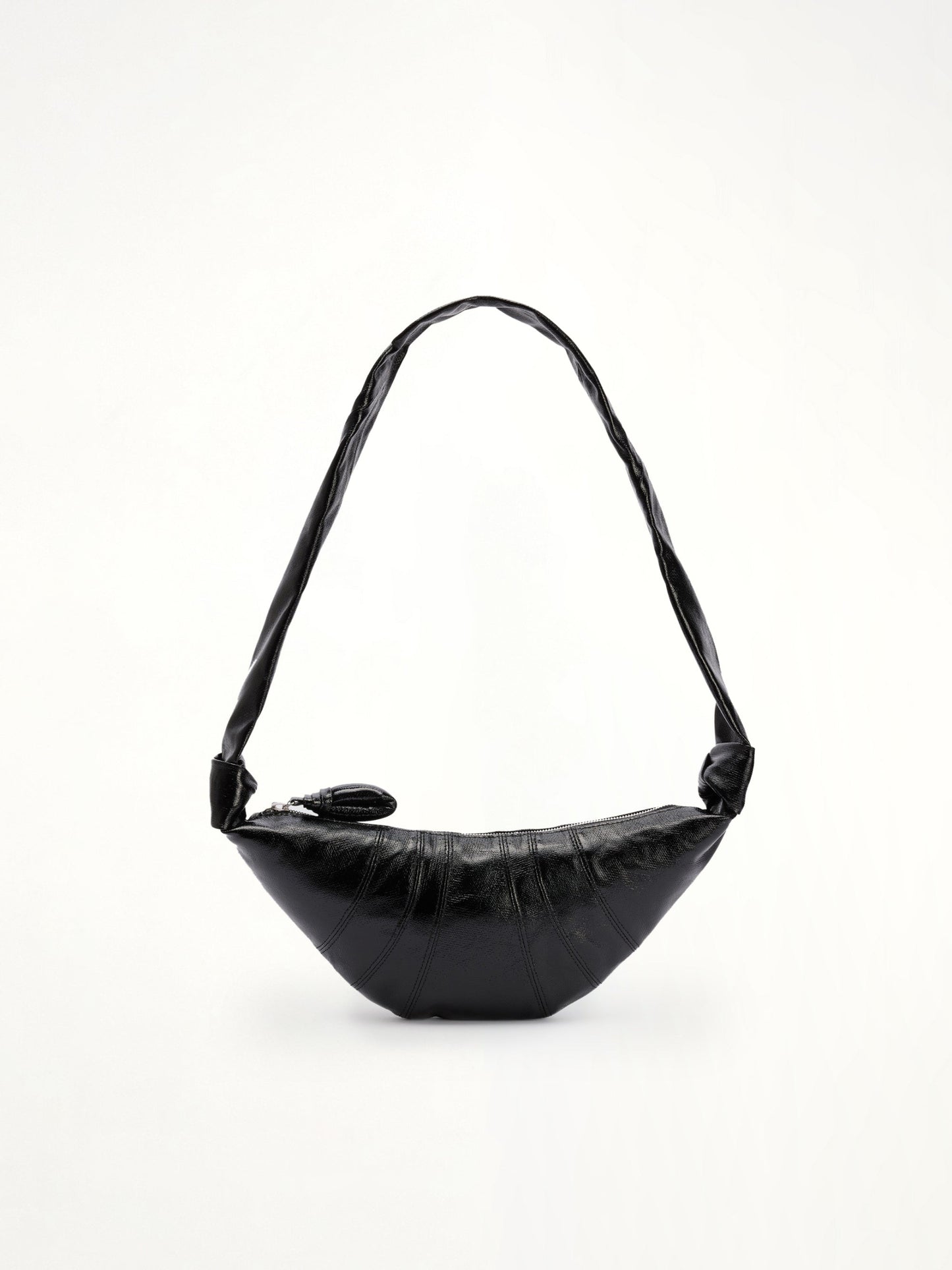 Small Croissant Bag in Black