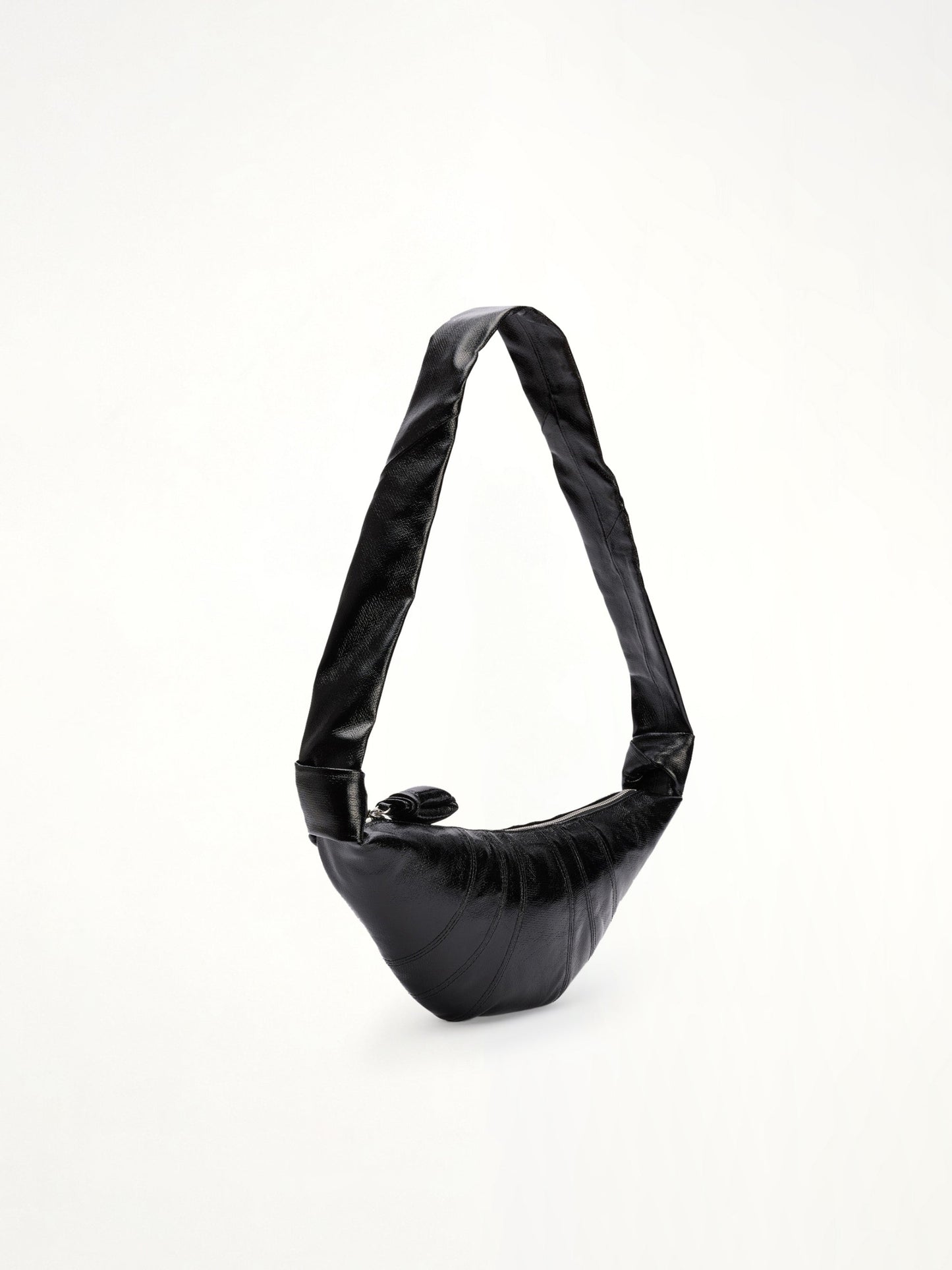 Small Croissant Bag in Black