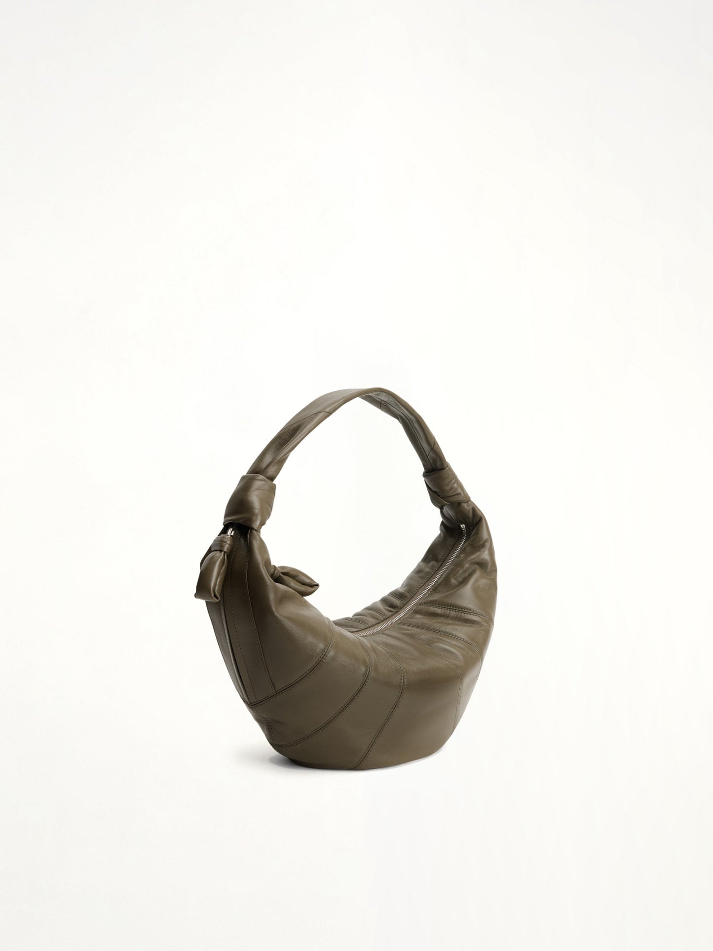 Fortune Croissant Bag in Dark Khaki